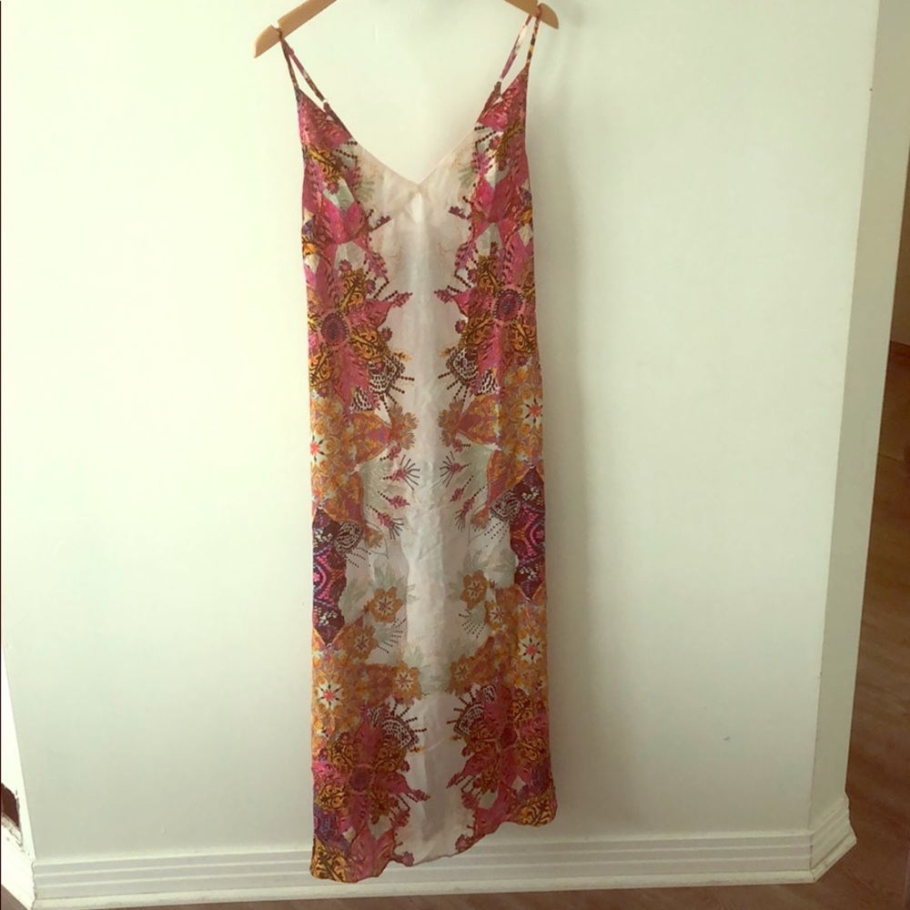 Sheer swim dress